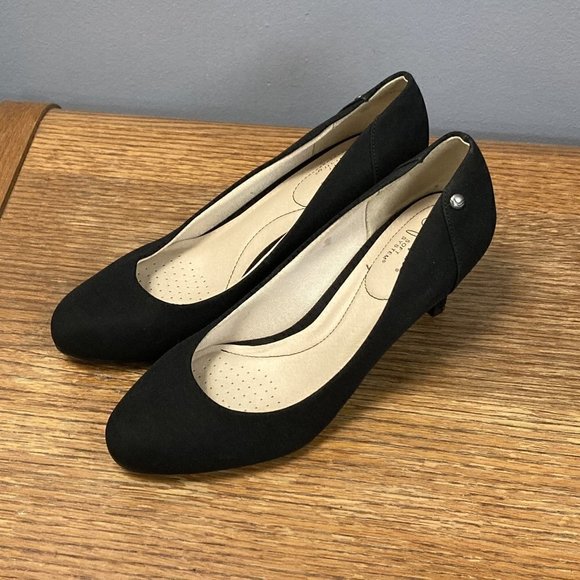 Life Stride black heels sz 10 W - Picture 1 of 3
